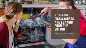 Common 5 Reasons Dishwashers Are Leaking From The Bottom